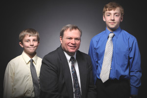 The boys and I, oh in about 2008.