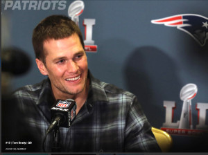 Went to the Patriots' official website and snagged this photo of Tom Brady.