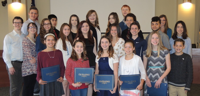 Student artists honored with recognition awards