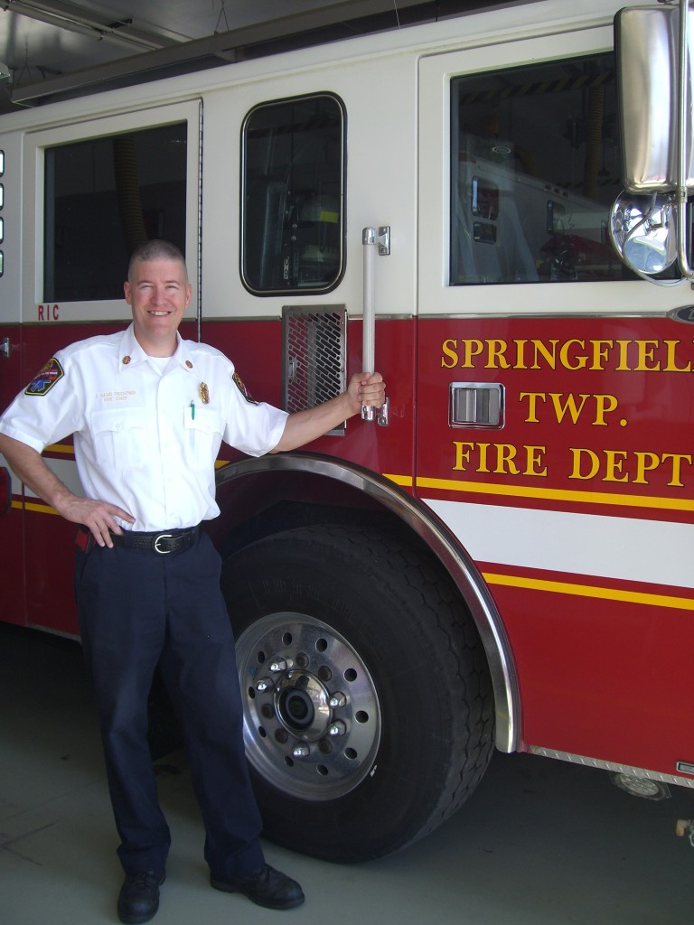 Springfield Township Fire Chief David Feichtner. 