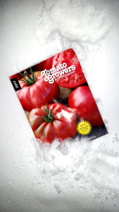 Oh, the tomatoes I now dream of, cuz the Tomato Grower seed catalog was mailed to me last week. 