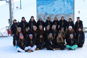 The Clarkston Boys and Girls Ski teams. Photo by Wendi Reardon Price