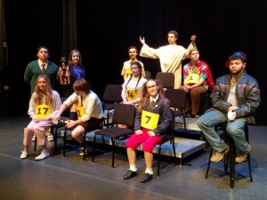 The Clarkston High School Drama Club invites you to a hilarious spelling bee you won’t forget. Photo by Wendi Reardon Price