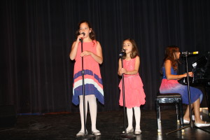 Christen, Carly and Cayla performing 'You are my sunshine' 8