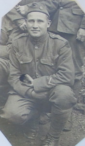 A picture of Glenn Petty, Ethelyn Hyde's uncle who served in World War I.