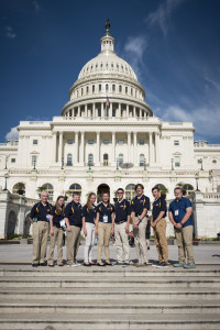 Students from Team RUSH 27 visit Washington, D.C. for the 2017 National Advocacy Conference. Photo provided