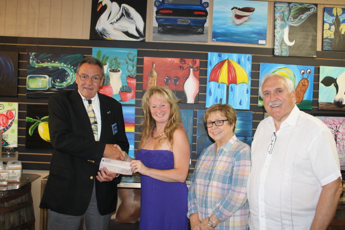 Community support for art for special-needs adults