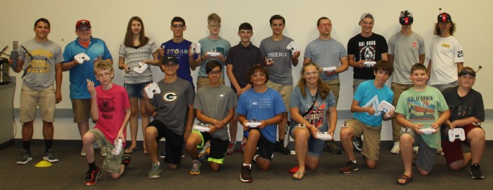 Flying fun at RUSH Drone Camp