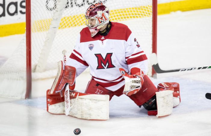 College goalie leaving game with no regrets