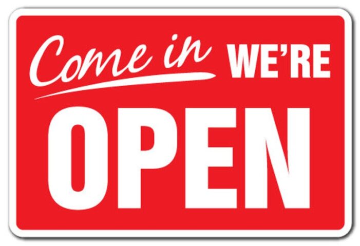 Are you open for business? Let us know!