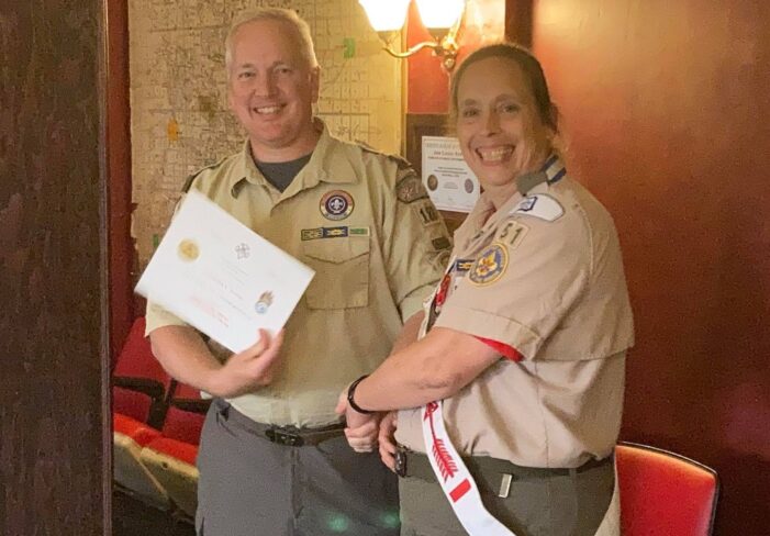 Clarkston resident earns top honors for scouting