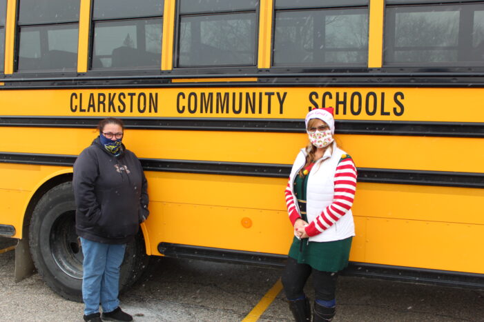 Time to stuff the bus with supplies to benefit community