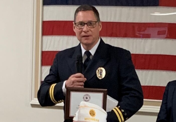 Top firefighter in Independence Township