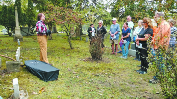 Taking a walk into the past at township cemetery