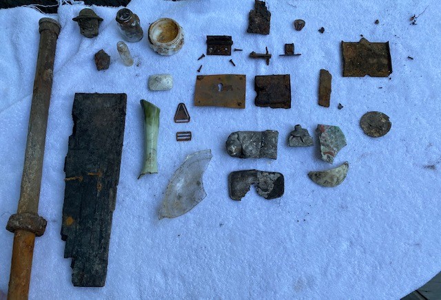 Finding artifacts in depths of Mill Pond