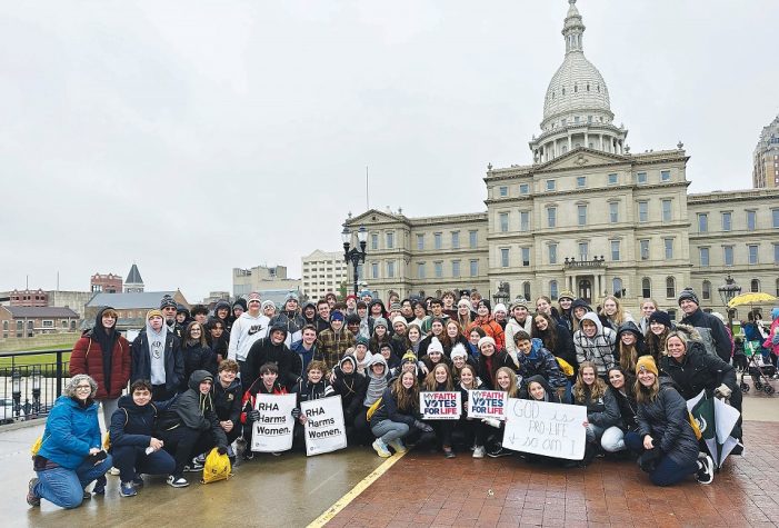 Marching Mountaineers take message to State Capitol