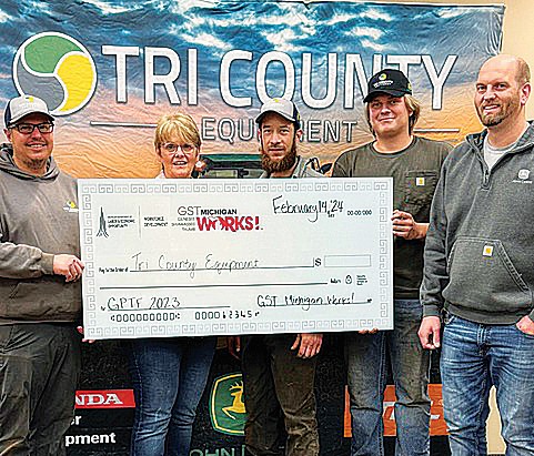 Tri County Equipment awarded MI Works! Going Pro Talent Fund grant