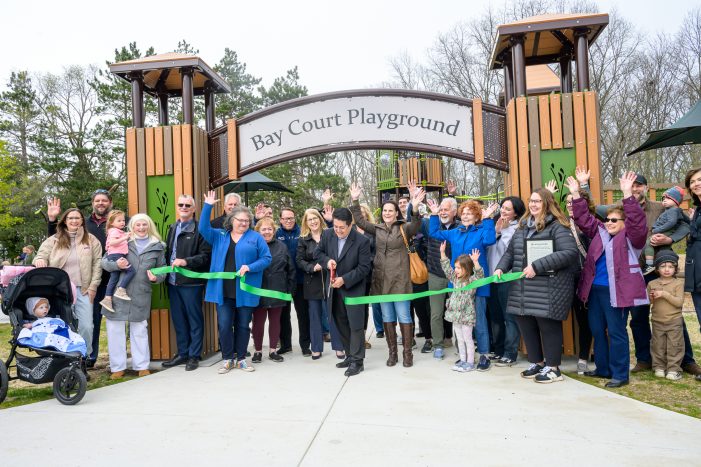 Independence Township officially opens new Bay Court playground
